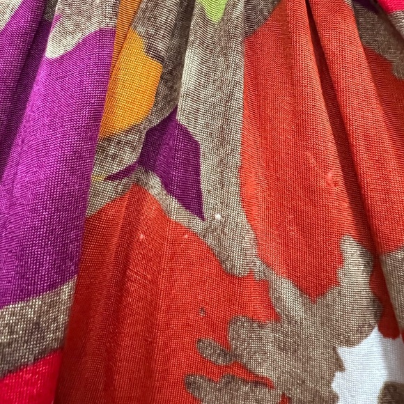 Cache Ruched Floral Dress Size 6 90s Y2K Party Cruise Resort - Picture 2 of 7